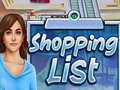 Oyunu Shopping List 