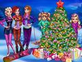 Oyunu Princesses Christmas tree