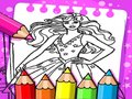 Oyunu Barbie Coloring Book 