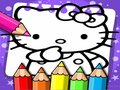 Oyunu Hello Kitty Coloring Book 