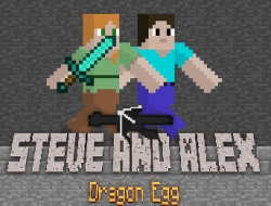 Steve ve Alex Ejderha Yumurtası 