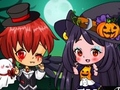 Oyunu Halloween Chibi Couple