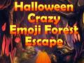 Oyunu Crazy Emoji Forest Escape 