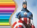 Oyunu Coloring Book for Captain America