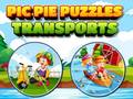 Oyunu Pic Pie Puzzles Transports