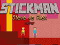 Oyunu Stickman Steve vs Alex Nether