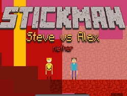 Çöp Adam Steve, Alex Nether'a Karşı 