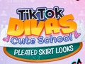 Oyunu TikTok Divas Cute School Pleated Skirt Looks