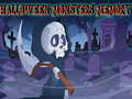 Oyunu Halloween Monsters Memory