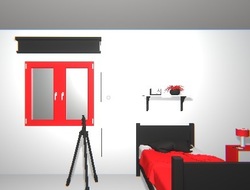 Beyaz Oda 3D 