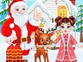 Oyunu Baby Taylor Christmas Reindeer Fun