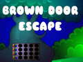 Oyunu Brown Door Escape