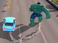 Oyunu Chained Car vs Hulk 