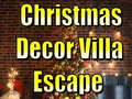 Oyunu Christmas Decor Villa Escape