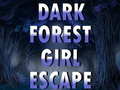 Oyunu Dark Forest Girl Escape 