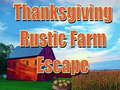 Oyunu Thanksgiving Rustic Farm Escape