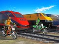 Oyunu Bike vs Train