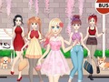 Oyunu Anime Girls Dress Up Game