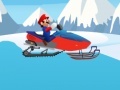 Oyunu Mario Snowmobile