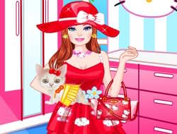 Barbie Kitty ile .
