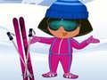 Oyunu Dora Ski Dress up 