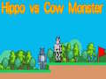 Oyunu Hippo vs Cow Monster