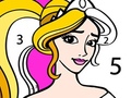 Oyunu Princess Coloring By Number