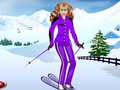 Oyunu Barbie Snowboard Dress
