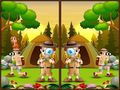 Oyunu Spot 5 Differences Camping