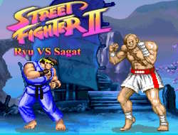 Street Fighter II Ryu Saga'ya Karşı 