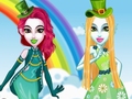 Oyunu Green Vs Rainbow Fashion Battle