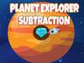 Oyunu Planet Explorer Subtraction