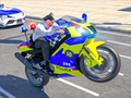 Oyunu Police Bike Stunt Race Game