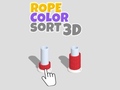 Oyunu Rope Color Sort 3D