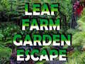 Oyunu Leaf Farm Garden Escape