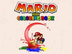Mario Rush Boyama Kitabı .