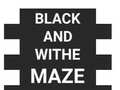 Oyunu Maze Black And Withe