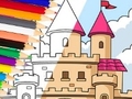 Oyunu Coloring Book: Castle
