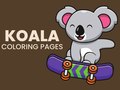 Oyunu Koala Coloring Pages