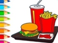 Oyunu Coloring Book: Hamburger