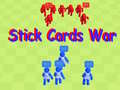 Oyunu Stick Cards War