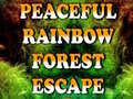 Oyunu Peaceful Rainbow Forest Escape 