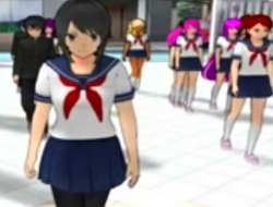 Sakura Okulu Kız Yandere Simülatörü .