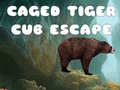 Oyunu Caged Tiger Cub Escape