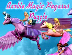 Barbie Sihirli Pegasus Yapbozu 