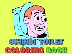 Skibidi Tuvalet Boyama Kitabı 