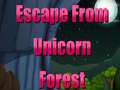Oyunu Escape From Unicorn Forest