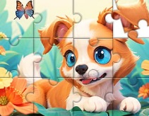 Yapboz: Köpek Ve Bahçe 