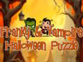 Oyunu Franky & Vampire Halloween Puzzle