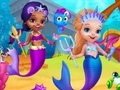 Oyunu Cute Mermaid Dress Up